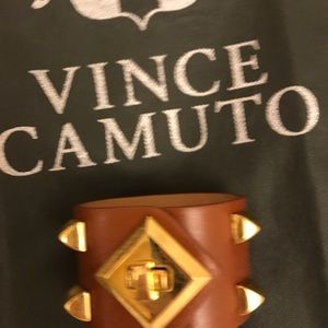 Leather cuff bracelet